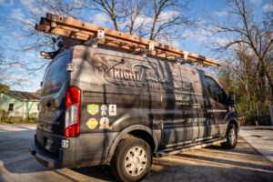 Right Touch Electrical van facing right