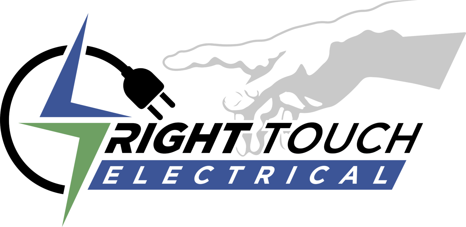 Right Touch Electrical logo with hand