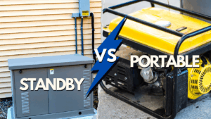 Standby vs portable generator